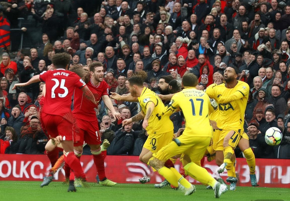 2017英超焦点战：利物浦4-1逆袭热刺